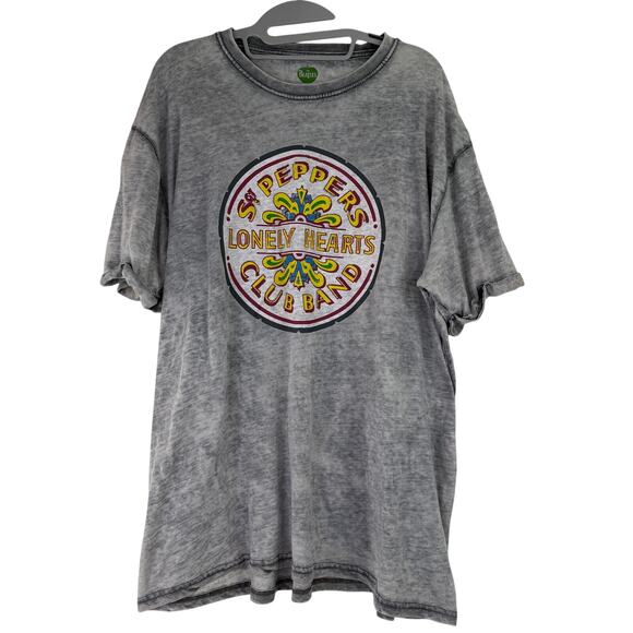 The Beatles Sgt. Peppers Lonely Hearts Club Band Men's Burnout Shirt Size XXL - Picture 1 of 6